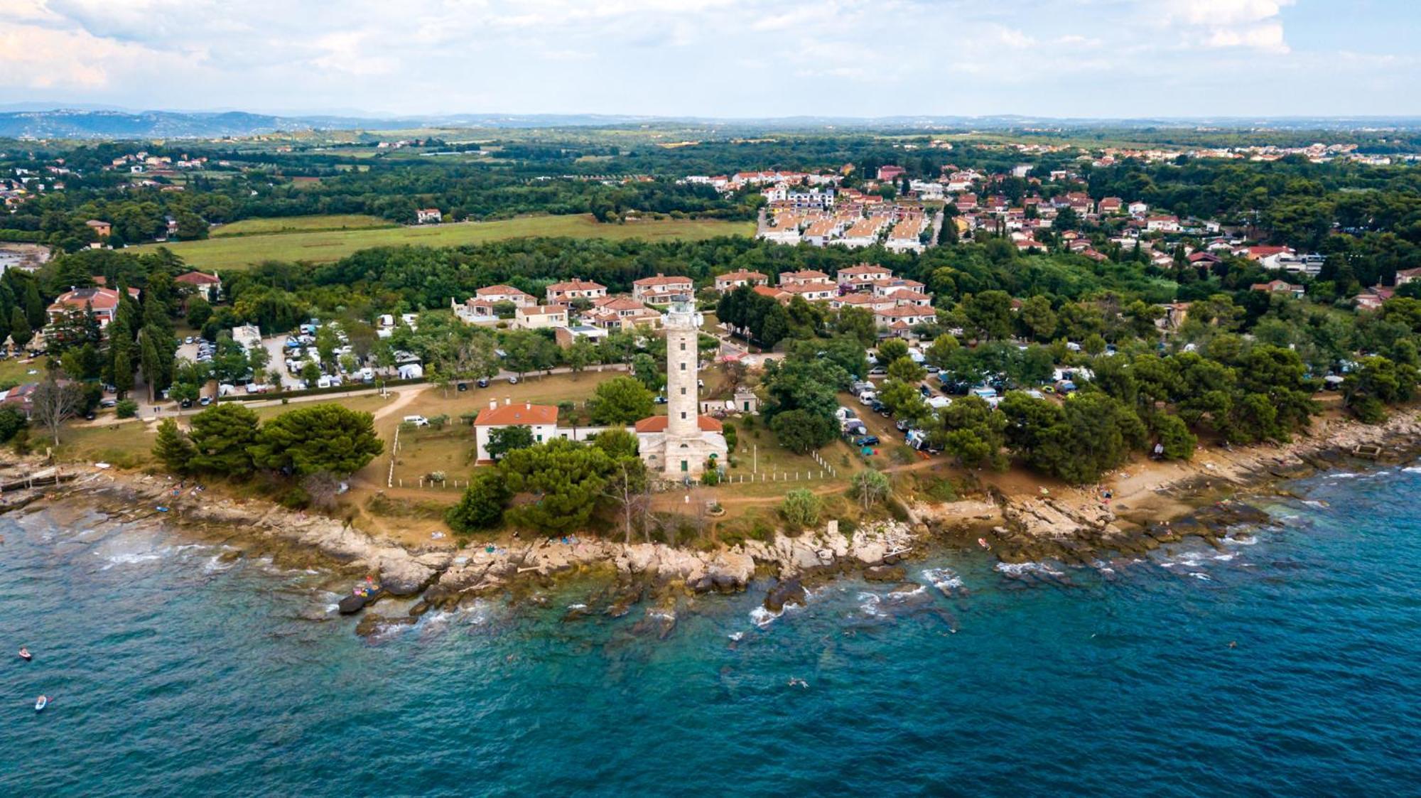 Baden Resort Basanija, Umag-With Sea View, Parking And 300M From The Beach Exterior foto