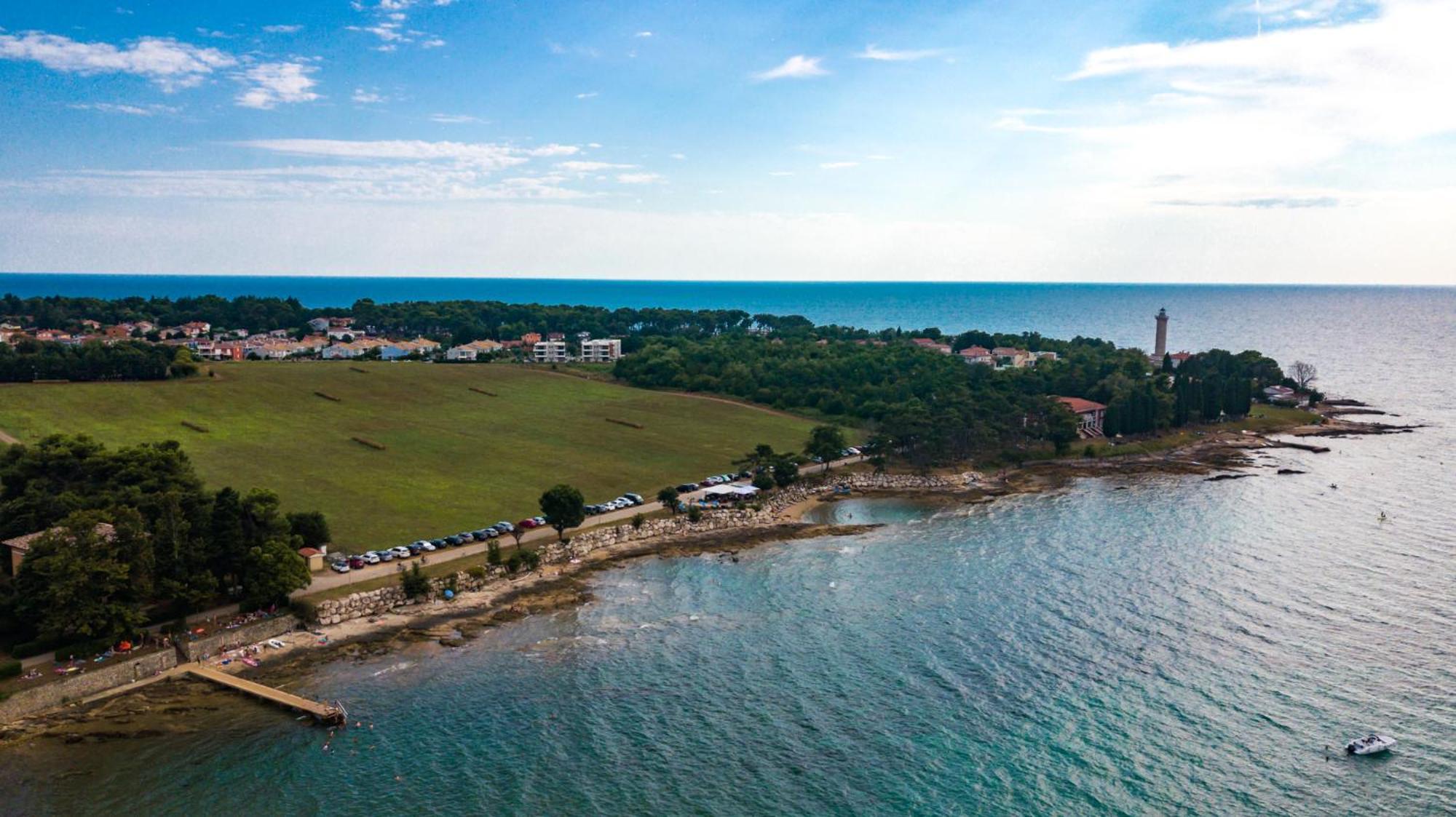 Baden Resort Basanija, Umag-With Sea View, Parking And 300M From The Beach Exterior foto